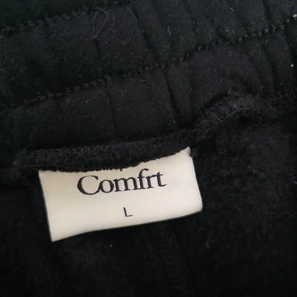 Comfrt Black Joggers - Picture 3 of 3